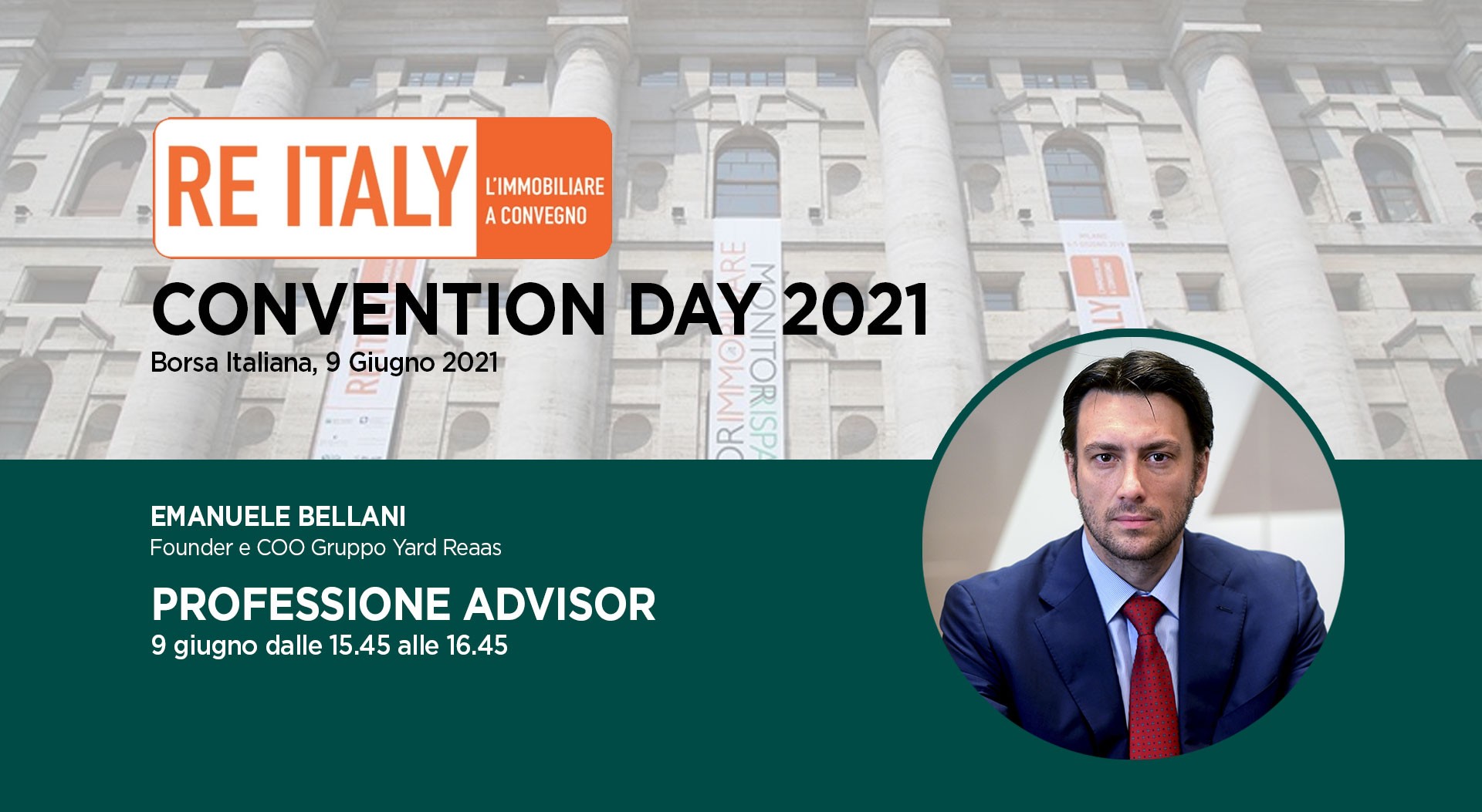Emanuele Bellani relatore al convegno