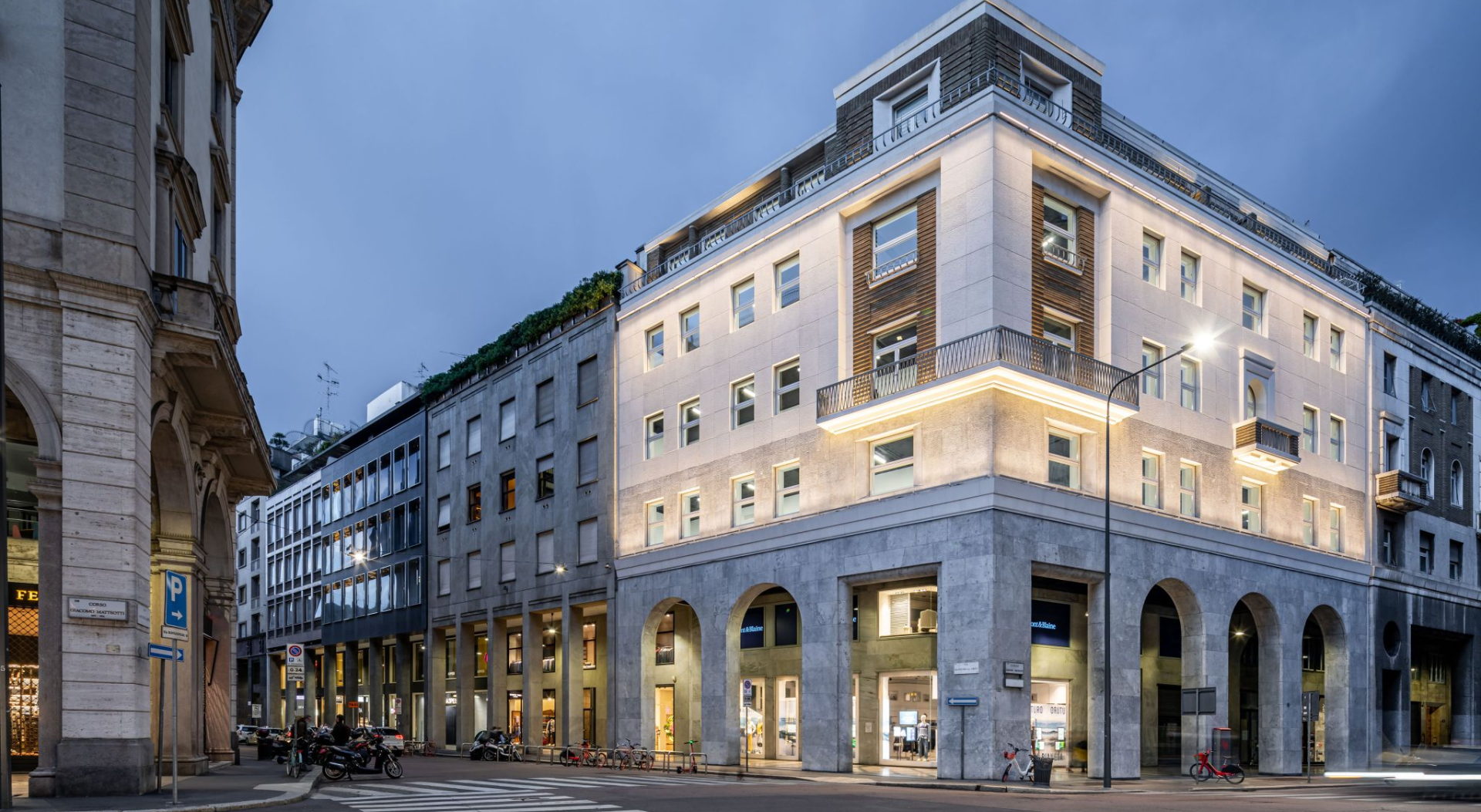 YARD REAAS advisor tecnico di Prelios SGR nell’acquisizione di due spazi retail in Corso Matteotti, 5 a Milano