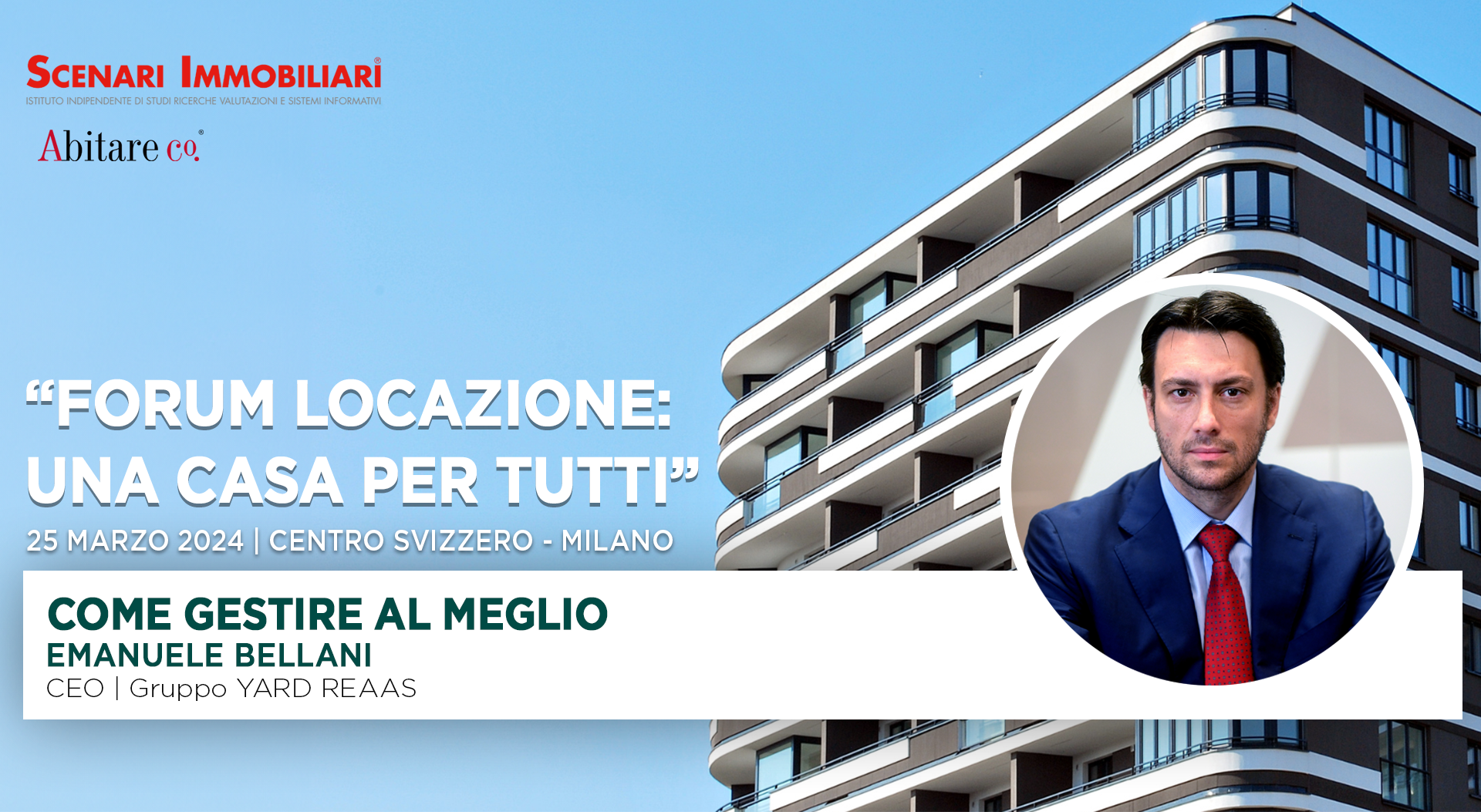 Emanuele Bellani speaker at the 