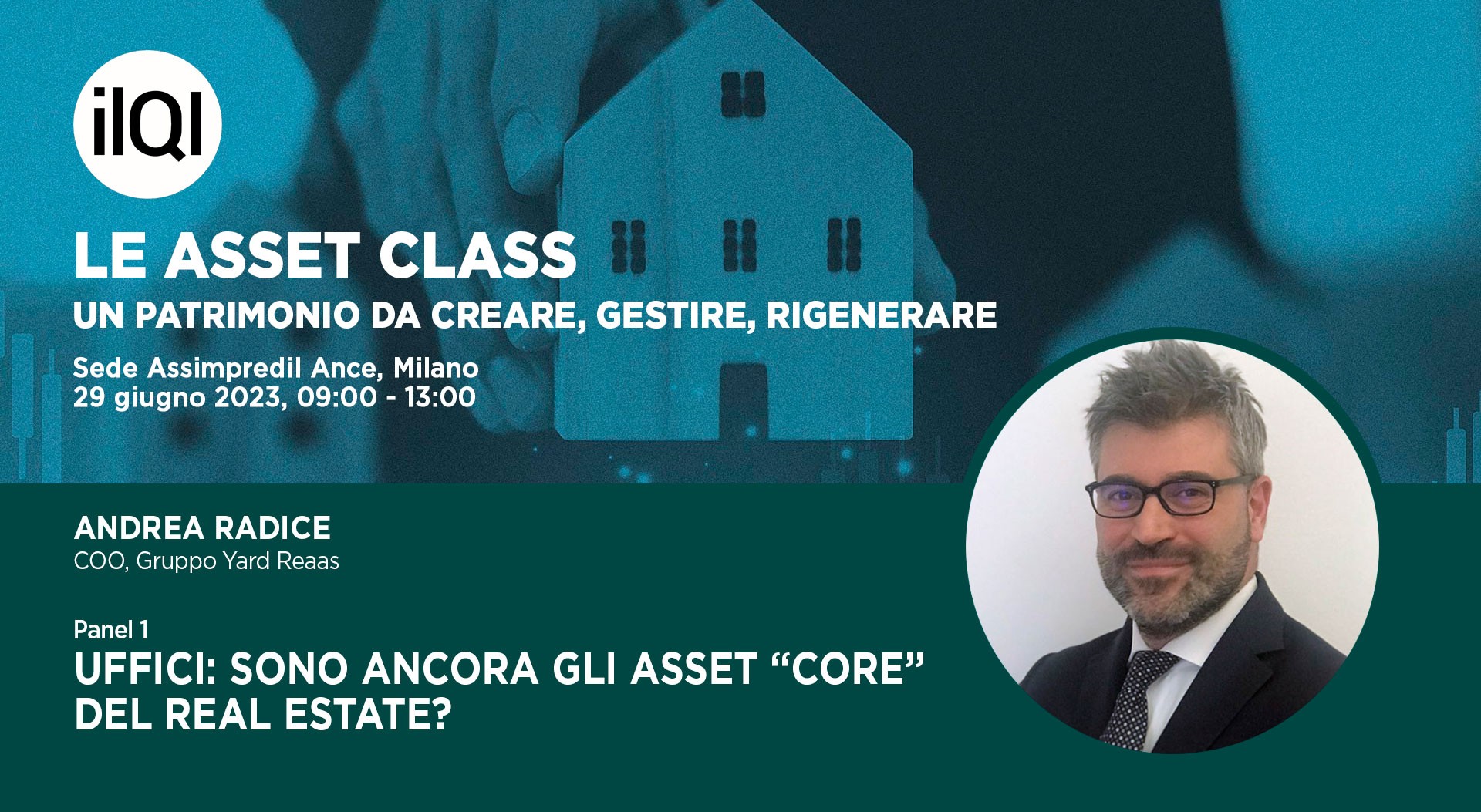 Andrea Radice relatore al convegno 