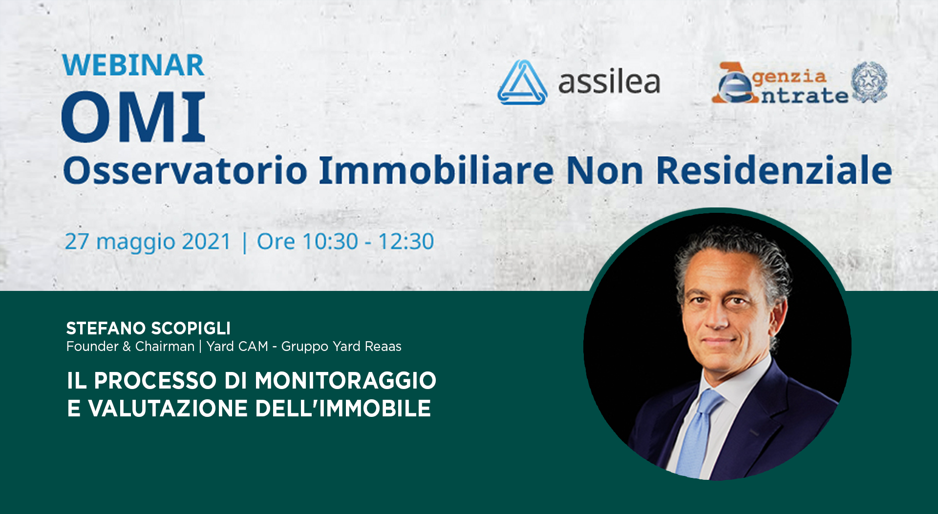 Stefano Scopigli relatore al webinar