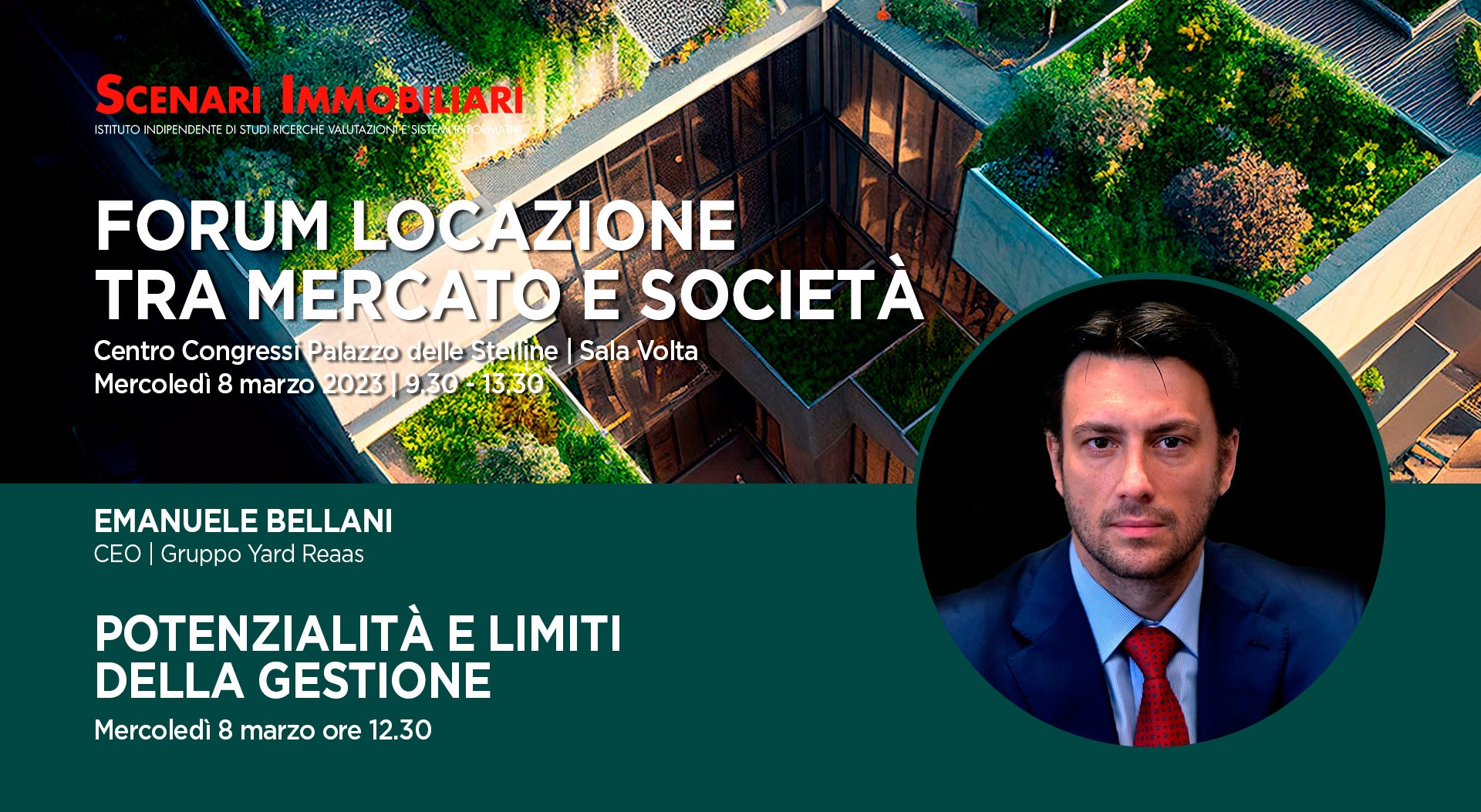 Emanuele Bellani relatore al convegno 