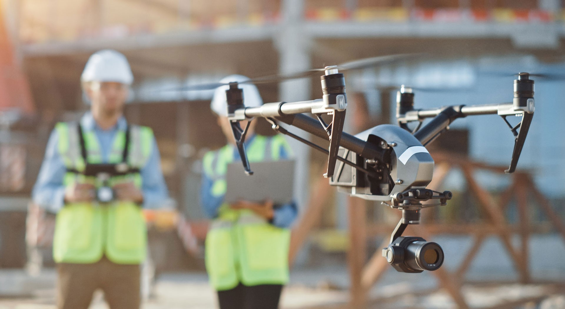 Real estate, Yard Reaas: «Con i droni monitoriamo i cantieri di nuovi complessi logistici»