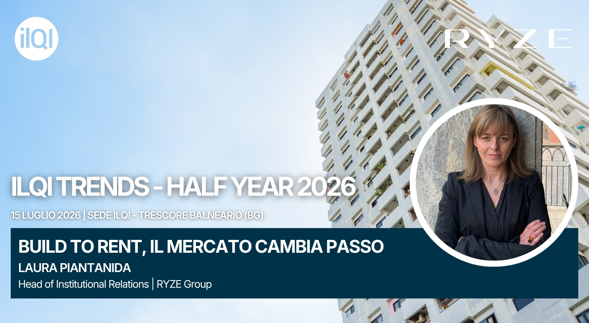 Laura Piantanida a ilQI Trends – Half Year 2026 de Il Quotidiano Immobiliare
